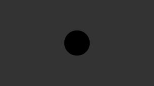 Image of a neutron star. A full black sphere, on a grey background representing space.