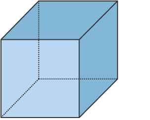 Diagram of a cube