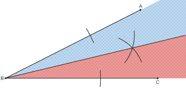 Bisecting a line - Loci and constructions - WJEC - GCSE Maths