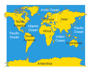 Latitude and longitude - Atlas skills - KS3 Geography (Environment and  society) Revision - BBC Bitesize