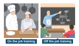 Different type of training.