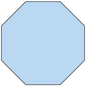 Diagram of an octagon