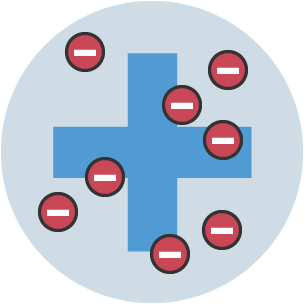 The plum pudding model