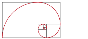 Golden spiral which moves from left bottom corner over to the right before curling into the middle using the rule of thirds