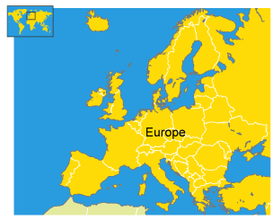 Map of Europe