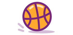 A basketball