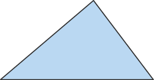 Diagram of a plain triangle