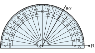 Protractor diagram