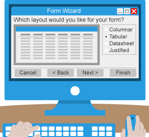 Form wizard   