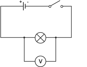 series circuit with switch