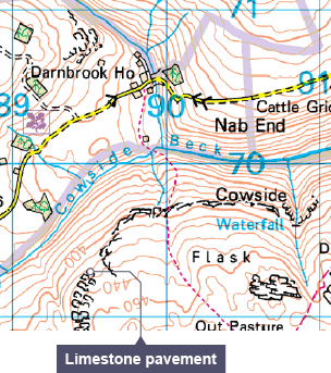 Ordnance Survey limestone pavement