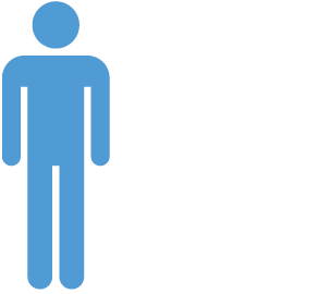 Gender symbol of a man.