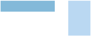 Two rectangle shapes of unequal proportions