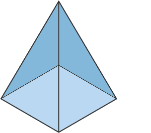 Square-based pyramid