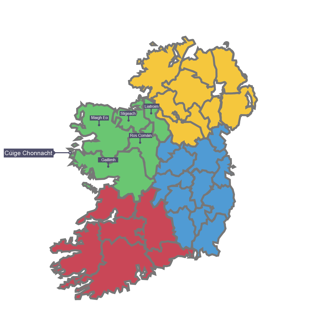 Map of Connacht