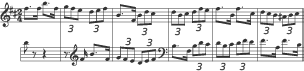 An excerpt of the fugue.