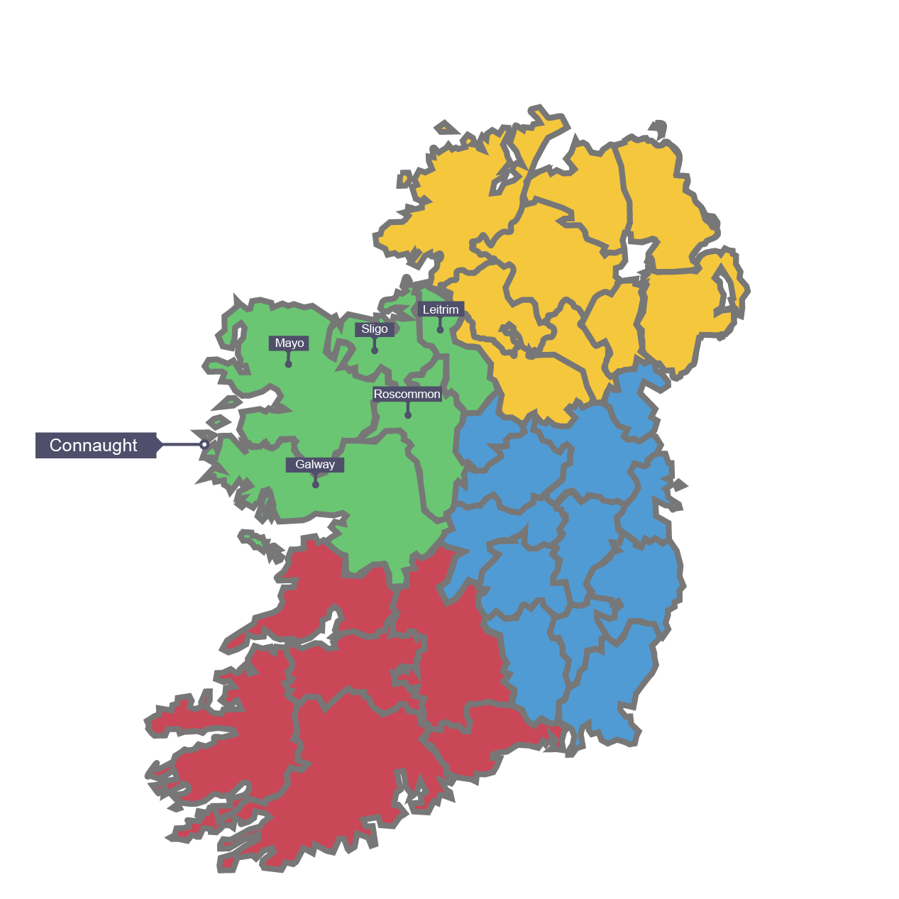 Map of Connacht