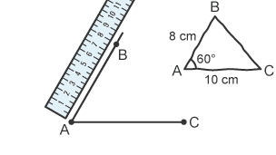 Side-angle-side triangle