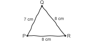 Constructing a triangle using a compass