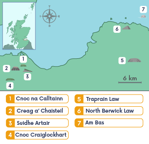 Map de dh'ion-shàthaidhean teinnteach ann an Dùn Èideann agus ann an Lodainn