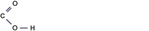 Molecular structure of carboxyl