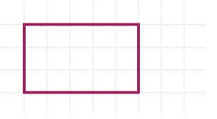 A square grid with 15 squares highlighted in red by a rectangle