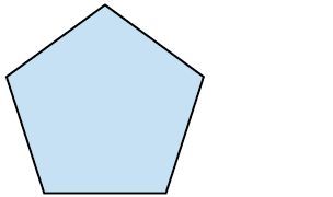 Diagram of a pentagon