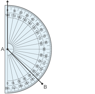 Bearings - Maps - WJEC - GCSE Maths Numeracy (WJEC) Revision - BBC Bitesize