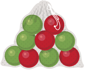 A bag containing 5 green balls and 4 red balls