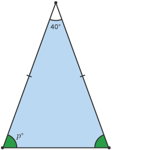 Angles in triangles - Angles in triangles and quadrilaterals - 3rd level  Maths Revision - BBC Bitesize