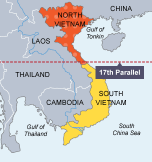 map of Vietnam