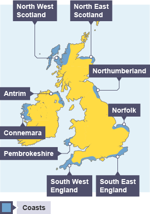 Spits - Coastal landforms - CCEA - GCSE Geography Revision - CCEA - BBC  Bitesize