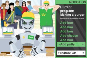 A logic error in programming will cause your program to have unexpected results. If we give our instructions in the wrong order, our program will still run but not how we intended it.