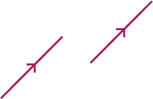 Two vectors with the same magnitude and direction are equal