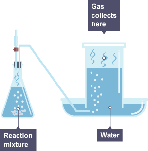 Experiment showing the rate of respiration in yeast