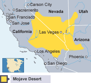 mojave desert case study gcse geography